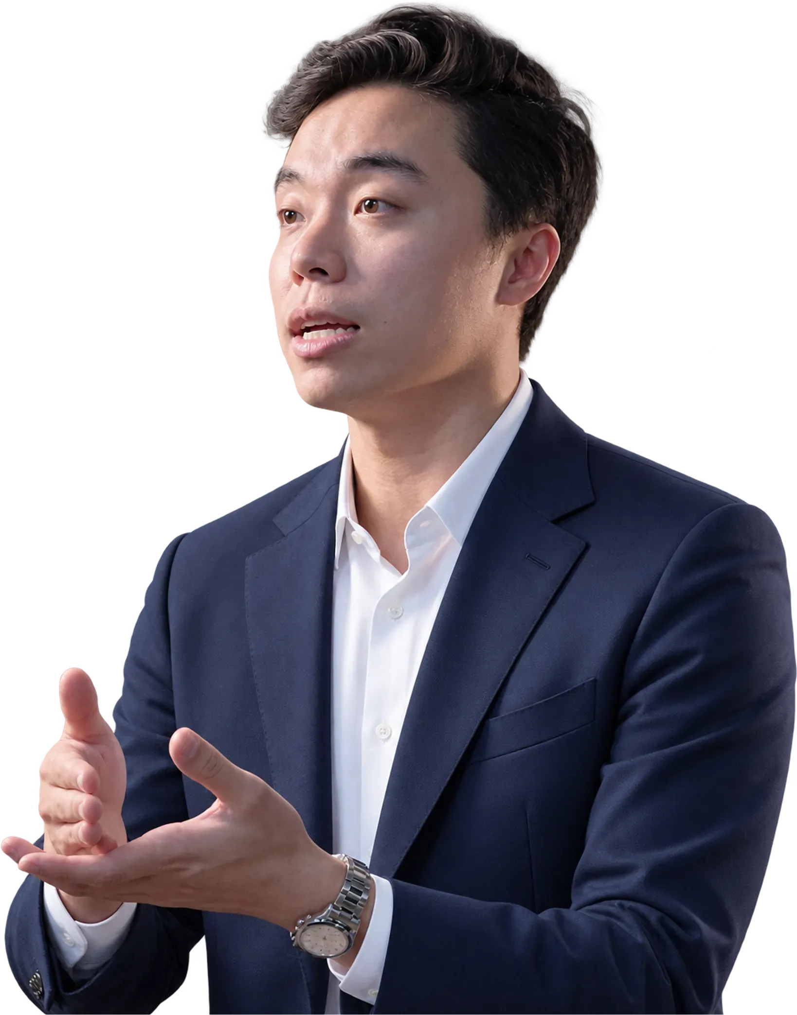 Porsche Ma, CEO of Superhuman, explaining the 100-hour test every chamber runs before it ships