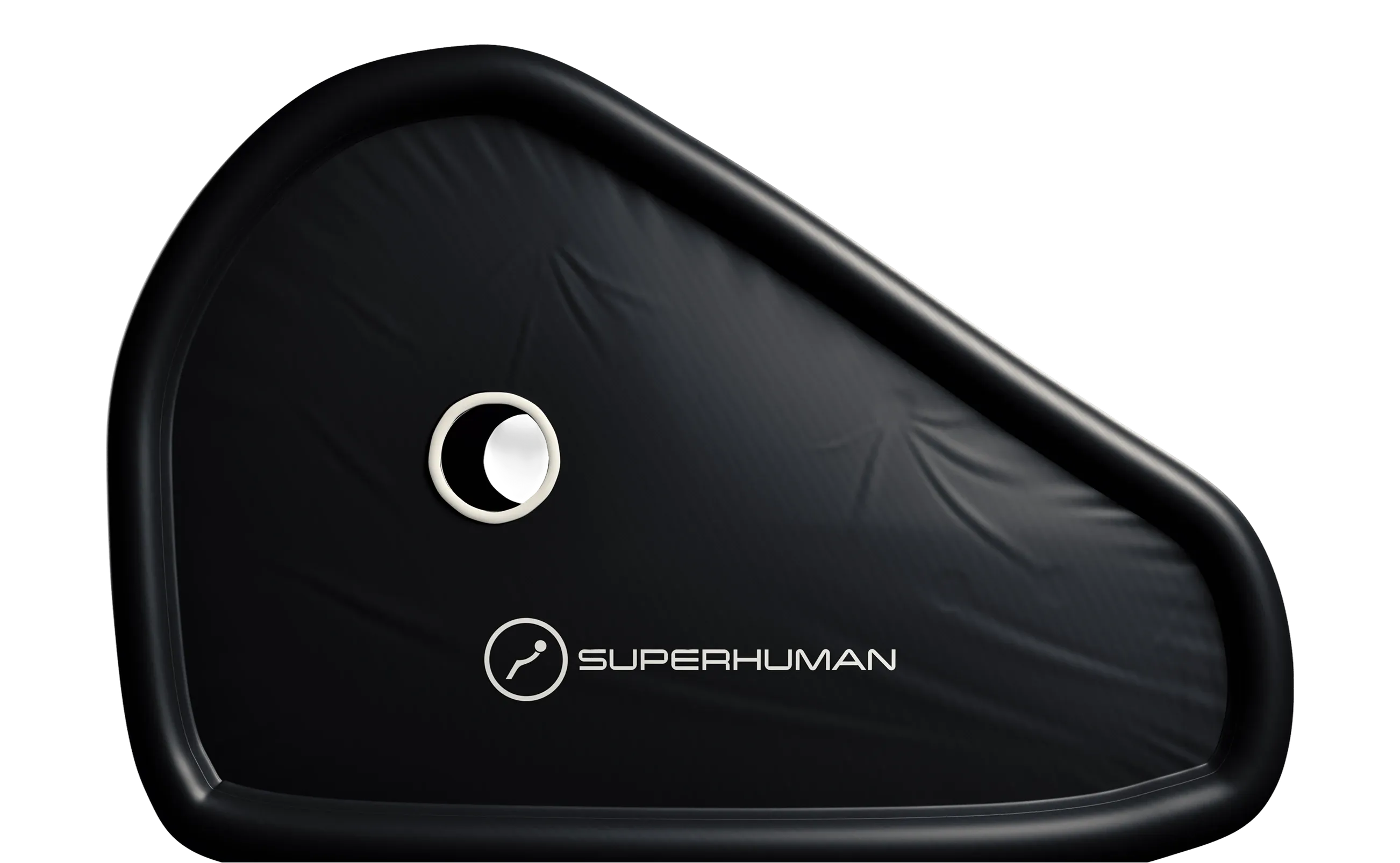The Superhuman S1 soft-shell chamber in black, seen from the side.