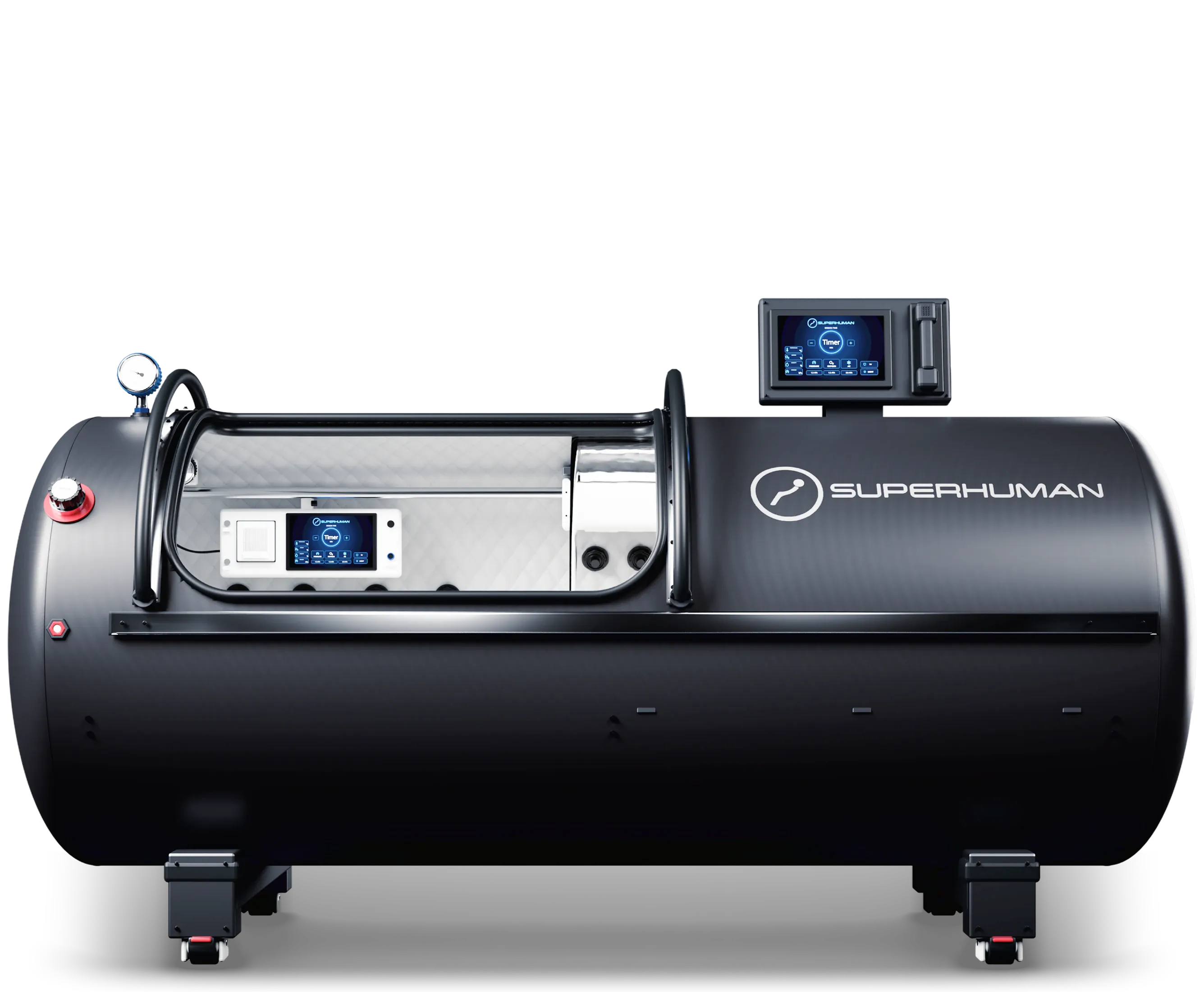Superhuman L1 lie-flat hard-shell chamber
