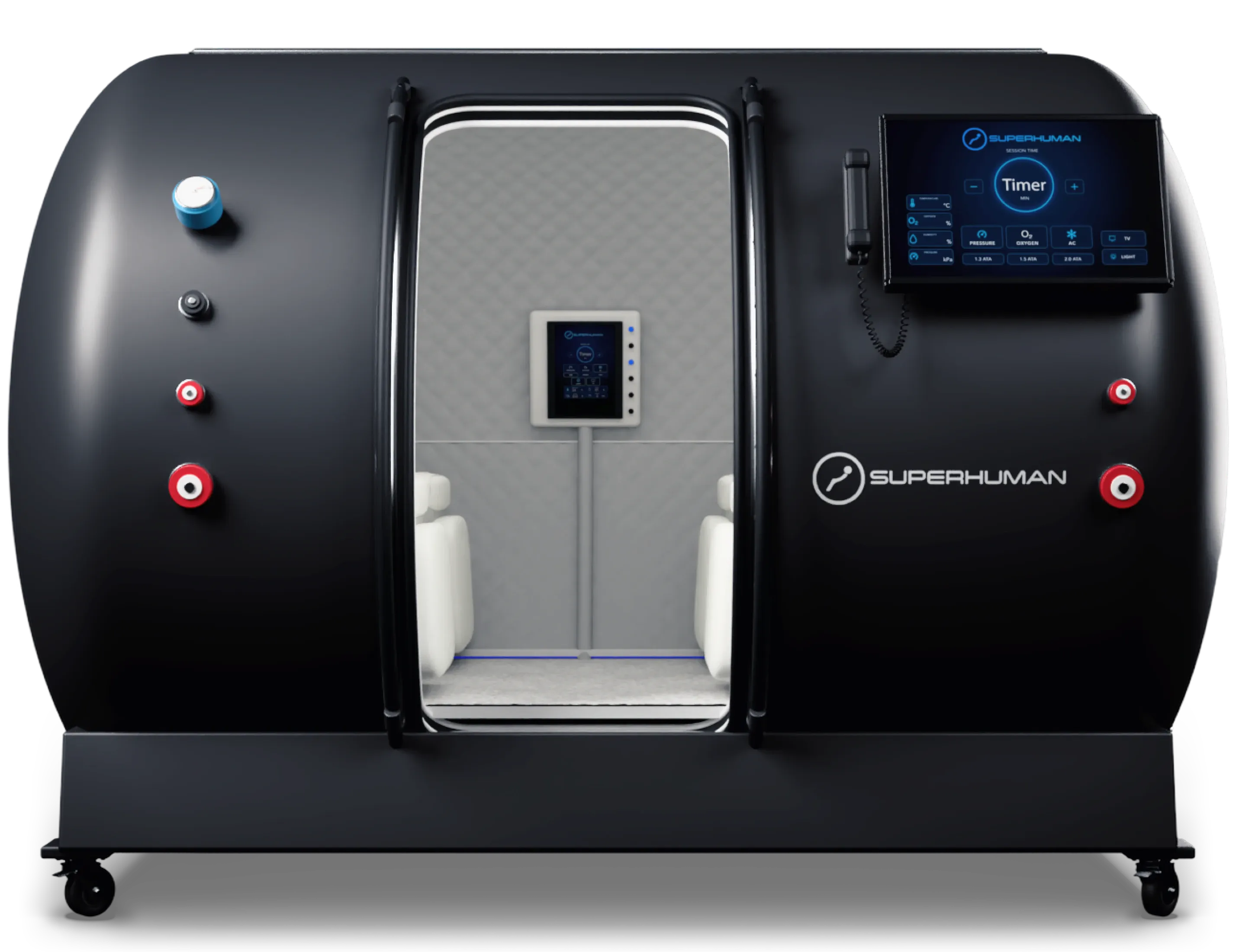 Superhuman T4 four-person walk-in hard-shell chamber